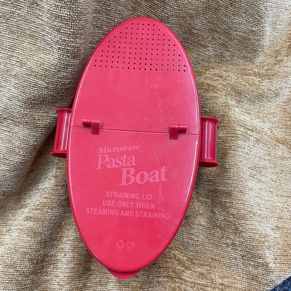 Microwave pasta boat